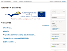 Tablet Screenshot of distancia.cavanilles.com